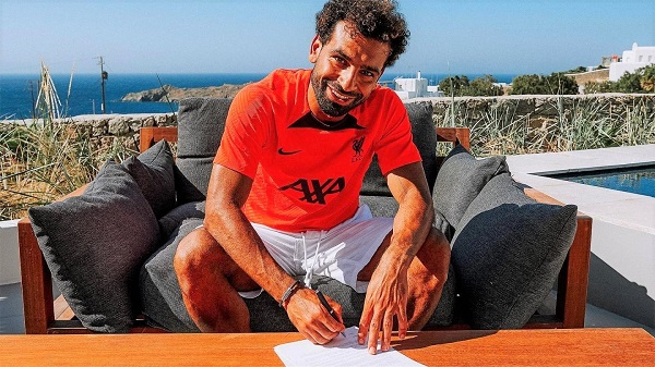 Mohamed Salah signed a new dral on Friday committing him to Liverpool until 2025